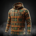 TITAN West African Adinkra Pullover Hoodie — Sankofa Edition