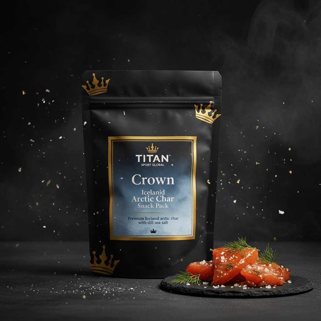 Crown Icelandic Arctic Char Snack Pack - TITAN SPORT GLOBAL