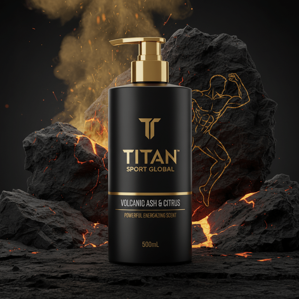 TITAN HIM Body Wash Volcanic Ash & Citrus
