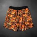 TITAN Men's Tiger Flame Crown Athletic Shorts — Apex King SWAG Edition