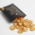 TITAN Egg White Protein Crisps Smoky BBQ — matte black pouch