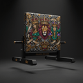 TITAN Crown Edition Push Sled — Crown Edition matte black and gold