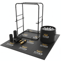 TITAN Home Gym Flooring & Recovery Station — Crown Edition