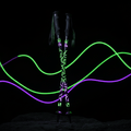 TITAN All-Terrain Trekking Poles Glow Swag Design