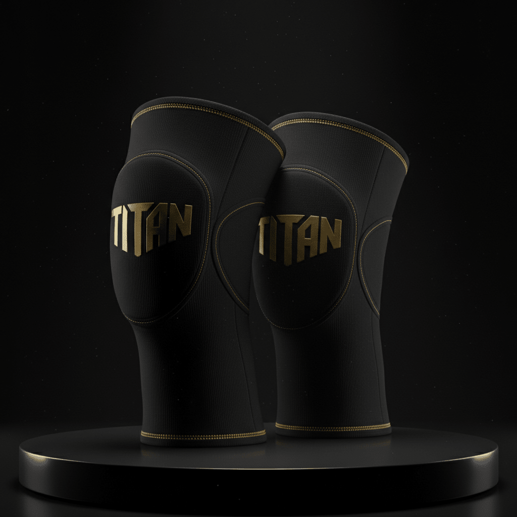 TITAN Knee Sleeves - 7mm Compression Support Pair