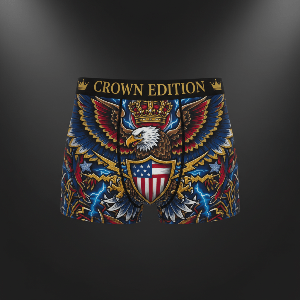 TITAN Crown Edition Men's Boxer Briefs — Eagle Empire Tattoo Art
