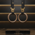 TITAN Crown Edition Gymnastics Rings Set