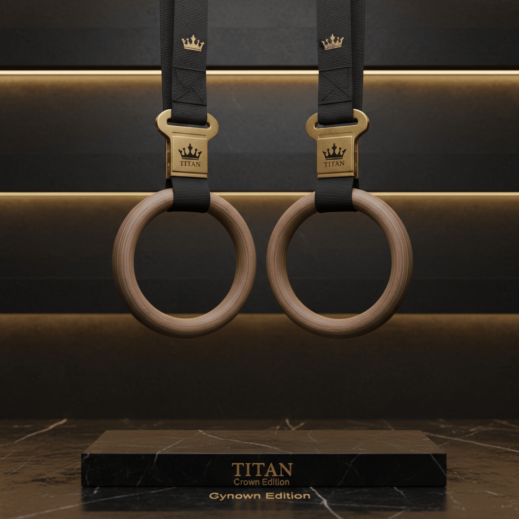 TITAN Crown Edition Gymnastics Rings Set