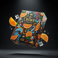 TITAN Electrolyte Hydration Packets Orange — Crown Edition bold tattoo-style artwork