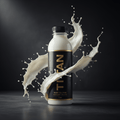 TITAN Ready-to-Drink Protein Shake - Unflavored 11oz bottle premium black and gold branding