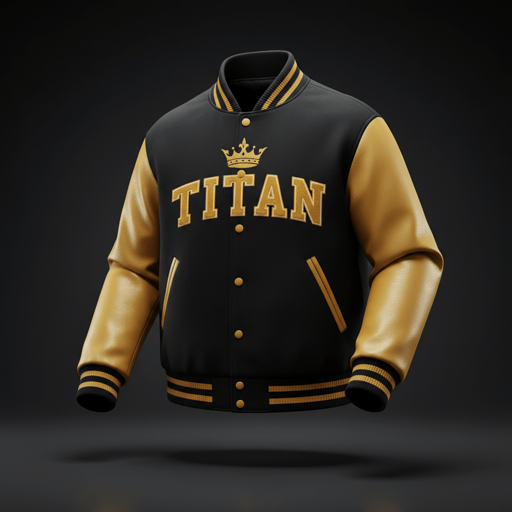 TITAN Varsity Letterman Jacket 1940 - Crown Edition