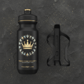 TITAN Crown Edition Cycling Water Bottle Cage Set Matte Black Gold