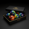 TITAN Off-Grid Pickleball Balls — Rainbow Crown SWAG