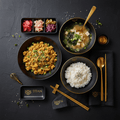 TITAN Japanese Vegan Tofu Scramble & Miso Soup Breakfast Bowl