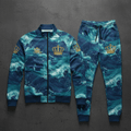 TITAN Men's Ocean Wave Crown Tracksuit matching set flat lay