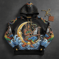 TITAN Women's Ixchel Rainbow Moon Hoodie — Chak Chel Edition