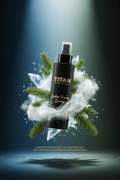 TITAN Locker Room Spray — Arctic Pine Fresh Design
