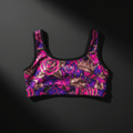 TITAN Crown Edition Girls Rose Crown Sports Crop Top