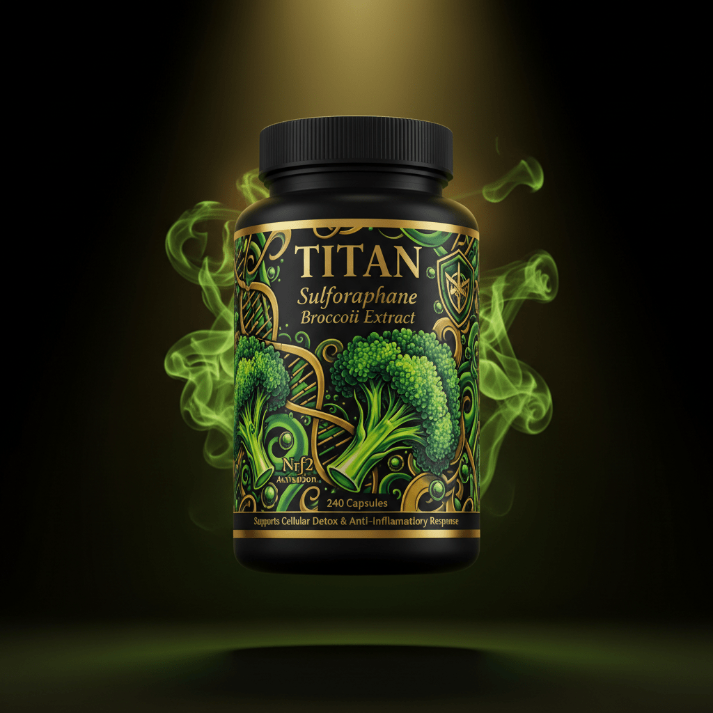 TITAN Sulforaphane Broccoli Extract - 40mg Nrf2 Activator