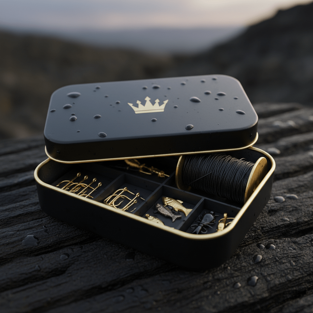 TITAN CatchMaster Survival Fishing Kit — Crown Edition