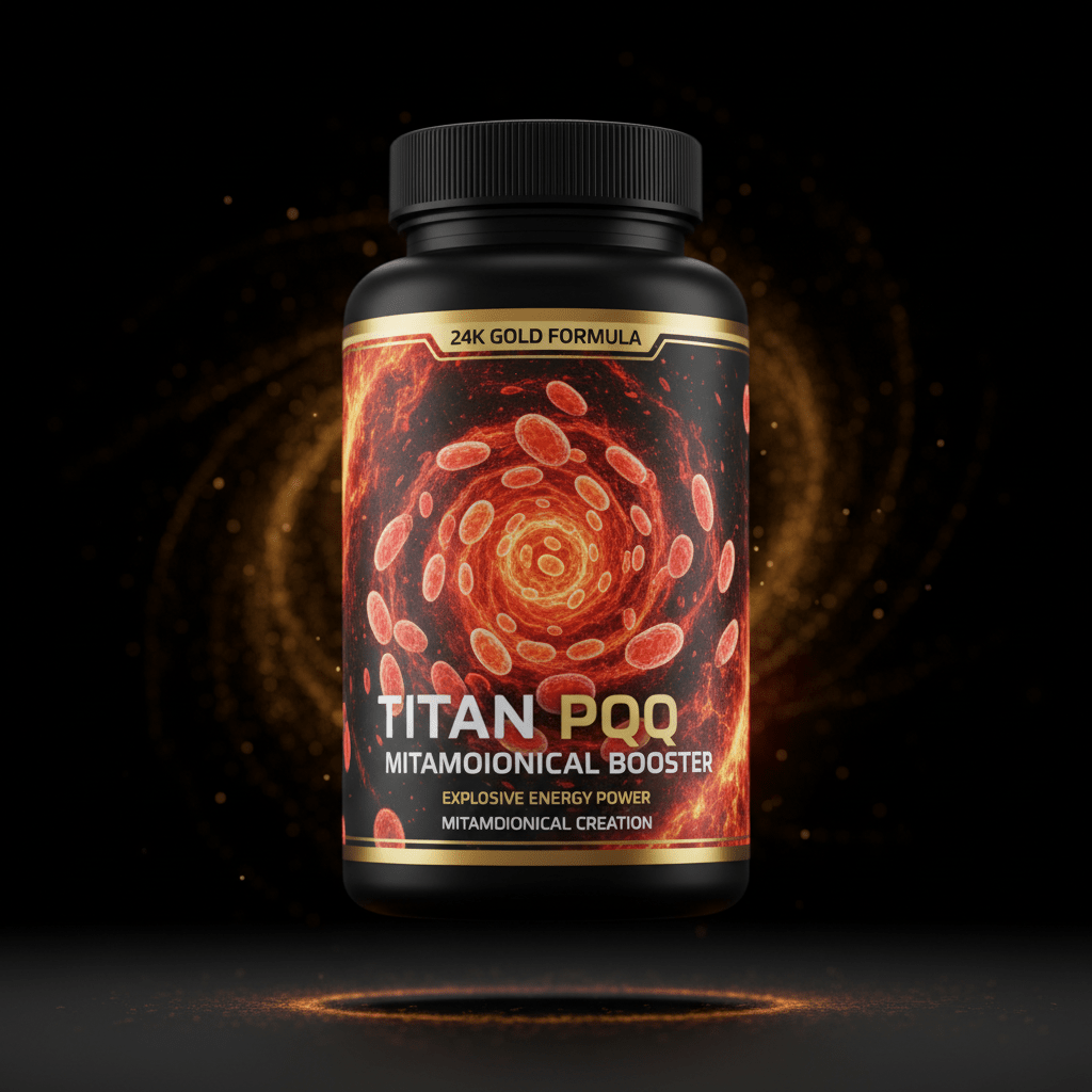 TITAN PQQ Mitochondrial Booster - 40mg BioPQQ Energy Creator