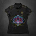 TITAN Women's Neon Lotus Bloom Sport Polo — Padma Edition