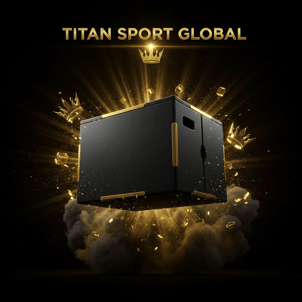 TITAN SPORT GLOBAL 3-in-1 plyometric jump box