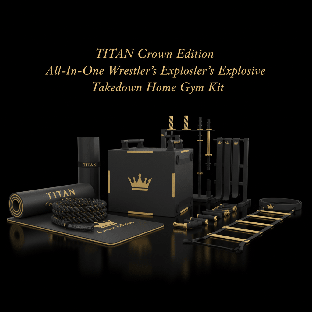 TITAN All-In-One Wrestler's Explosive Takedown Home Gym Kit — Crown Edition