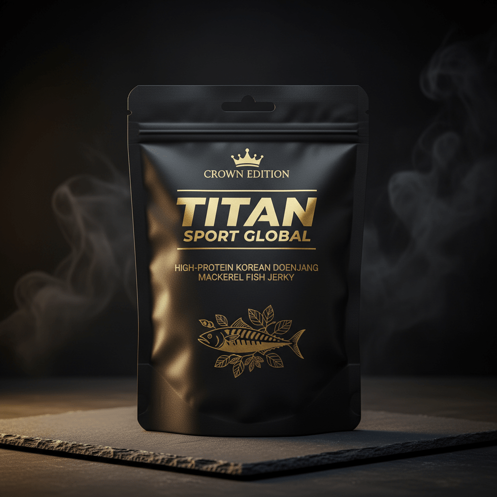 Korean Doenjang Soybean Mackerel Jerky — TITAN SPORT GLOBAL