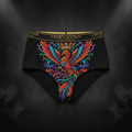 TITAN Women's Phoenix Flame Crown High-Waist Bikini — Crown Edition