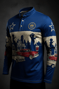 TITAN Men's Cuban Havana Henley Revolucion Edition