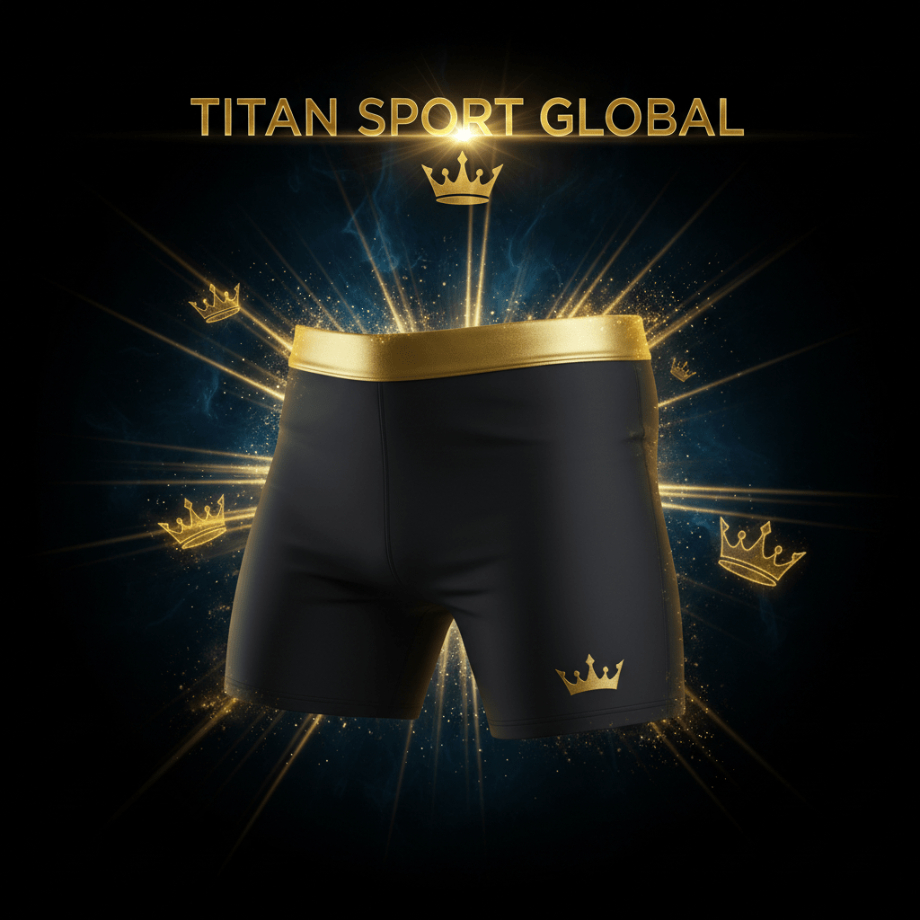 TITAN SPORT GLOBAL pro swim shorts quick-dry crown edition
