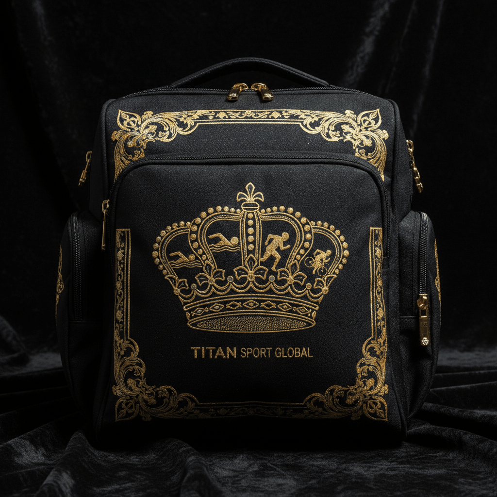 TITAN Crown Elite Triathlon Transition Bag — Iron Crown Edition