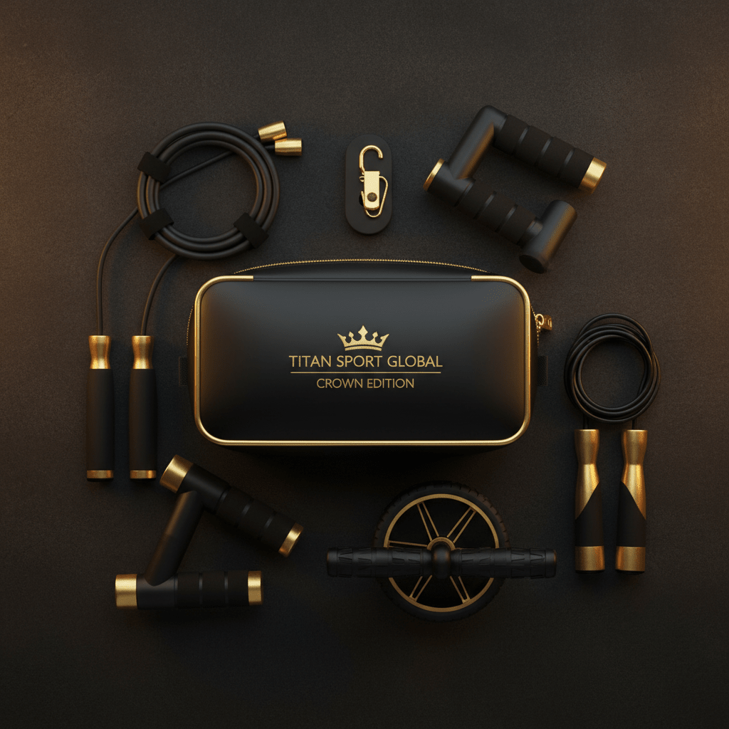 TITAN All-In-One Travel Home Gym Kit Crown Edition