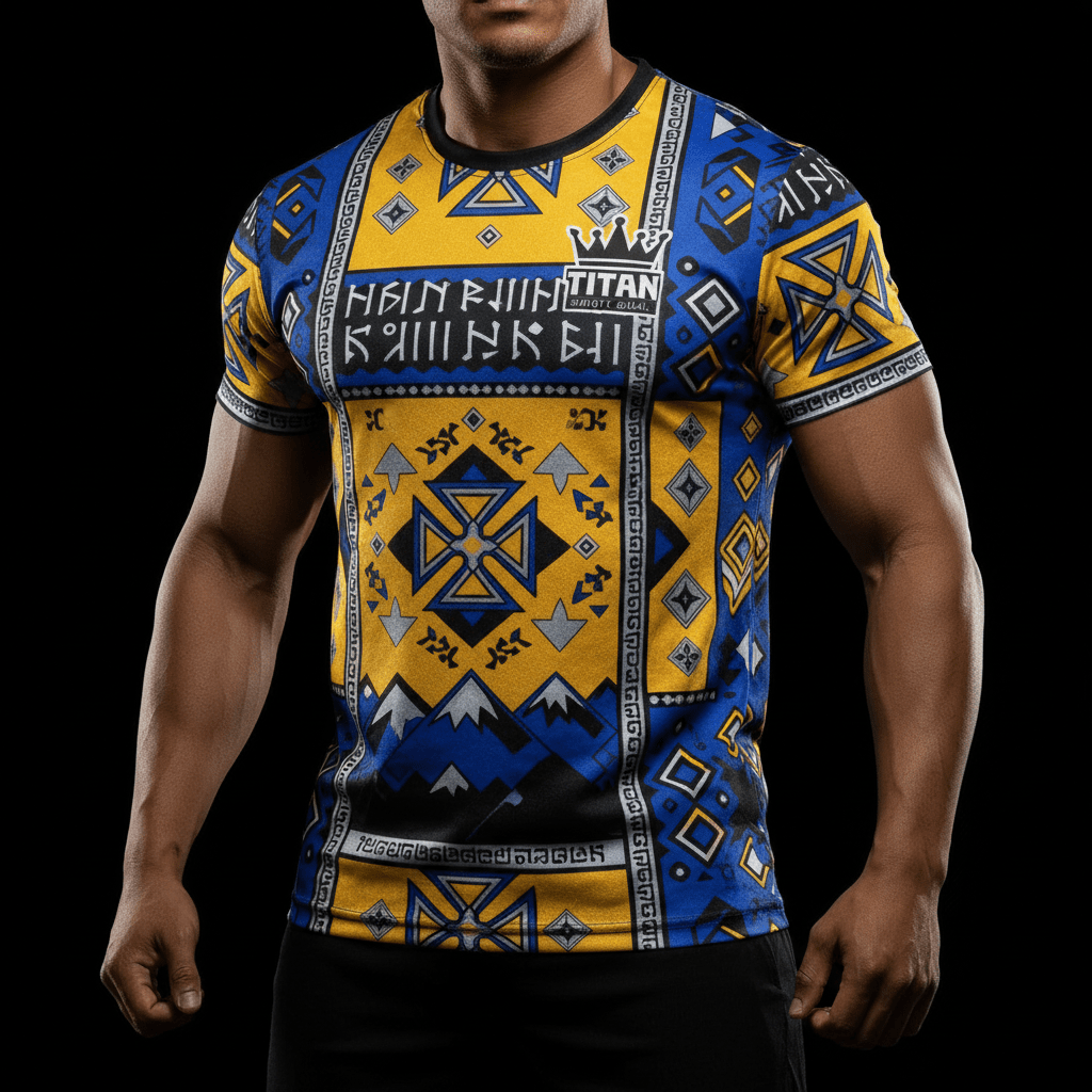 TITAN Amazigh Berber Training Tee Crown Edition