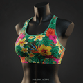 TITAN SWAG HER Sports Bra — Tropical Queen