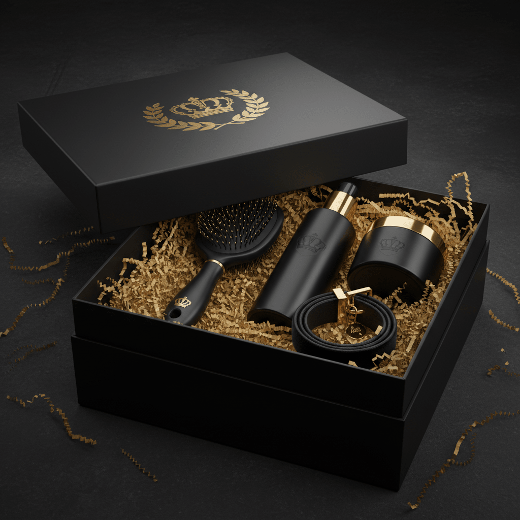 TITAN Gentle Giant Crown Edition Grooming Bundle — Complete Giant Breed Grooming System