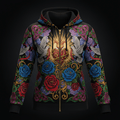 Wrapped In His Love Women's Hoodie — TITAN Crown Edition tattoo artwork