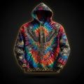 TITAN Unisex Tie-Dye Hoodie - Stand Out Crown Edition Design