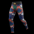 TITAN Korean Dancheong Compression Tights Crown Edition