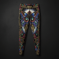Transformed Women's Leggings — TITAN Crown Edition tattoo artwork