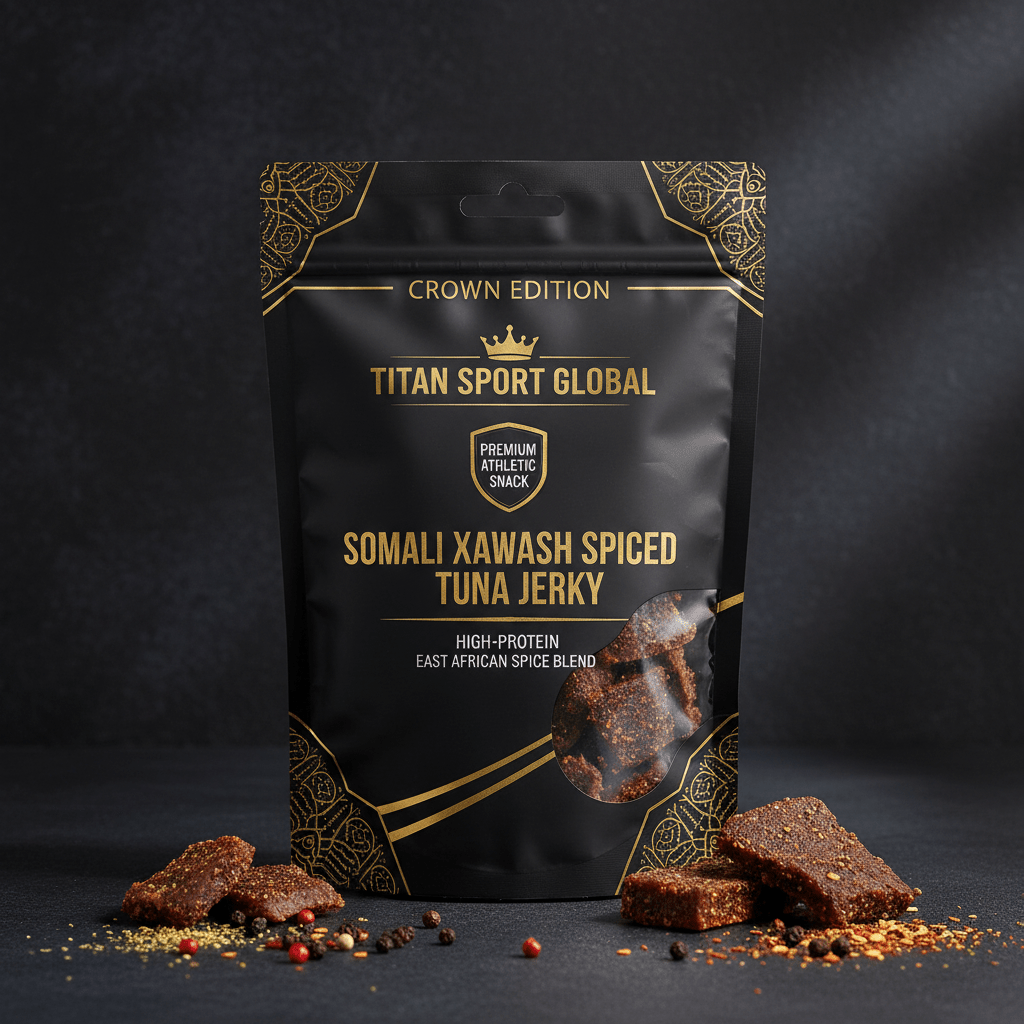 Somali Xawaash Spiced Tuna Jerky — TITAN SPORT GLOBAL