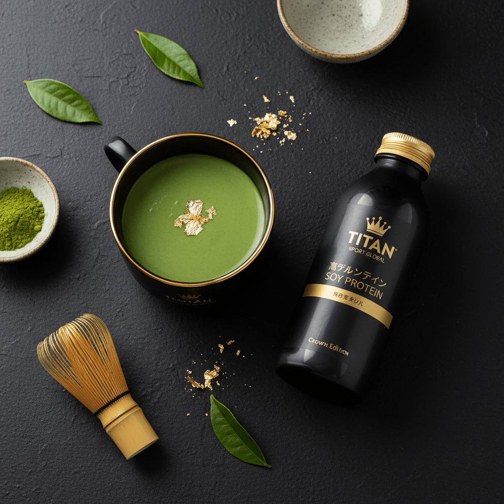 TITAN High-Protein Matcha Soy Protein Pudding Cup