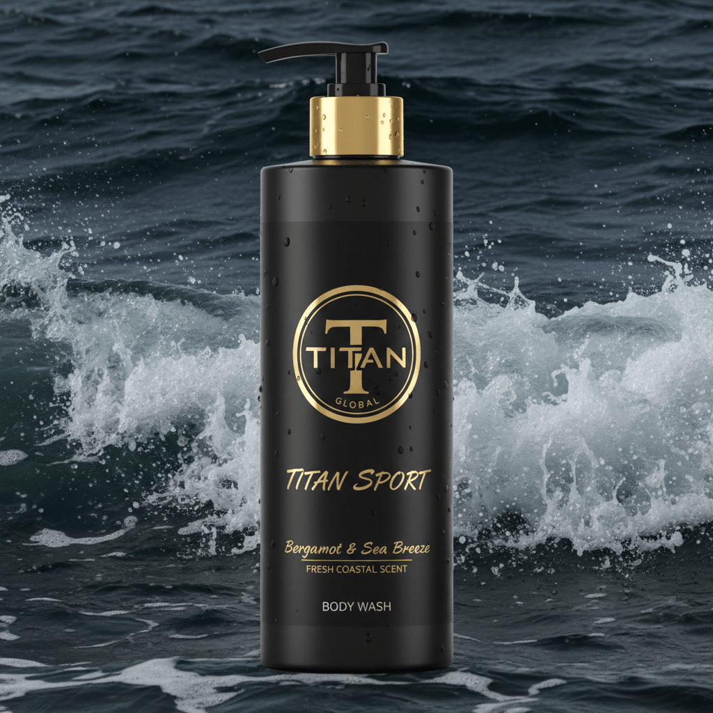 TITAN HIM Body Wash Bergamot & Sea Breeze