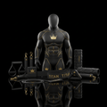 TITAN All-In-One BJJ Grappler's Strength & Flexibility Home Gym Kit — Crown Edition