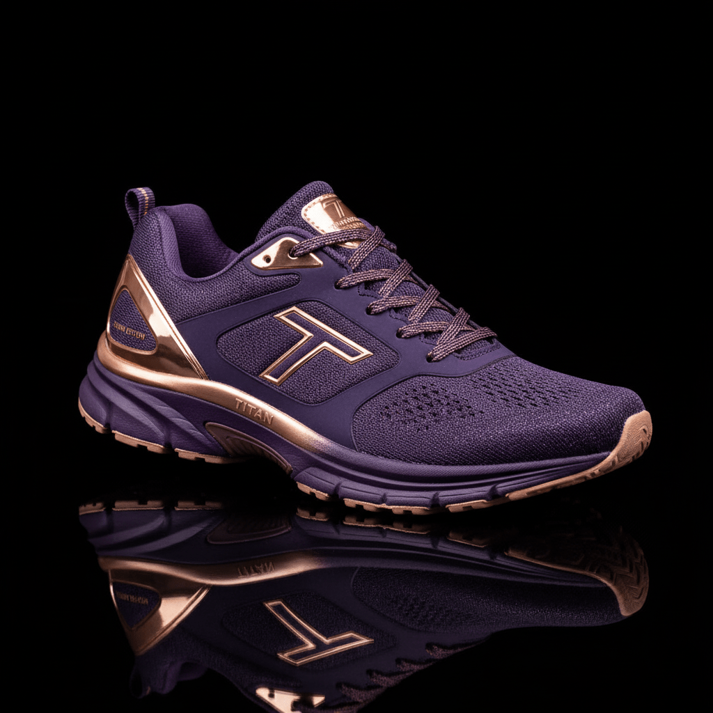 TITAN Women's Running Shoe Violet Reign Crown Edition