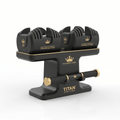 TITAN All-In-One Adjustable Dumbbell & Barbell Home Gym Set — Crown Edition