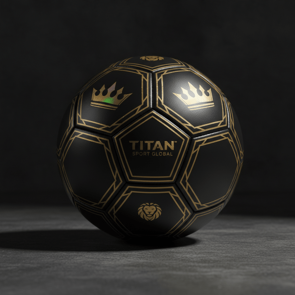 TITAN Pro Soccer Ball Crown Edition