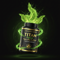 TITAN Organic Green Tea Extract - Fat Burning Accelerator supplement bottle