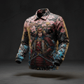 TITAN Men's Coach Jacket - Samurai General Crown Edition Design